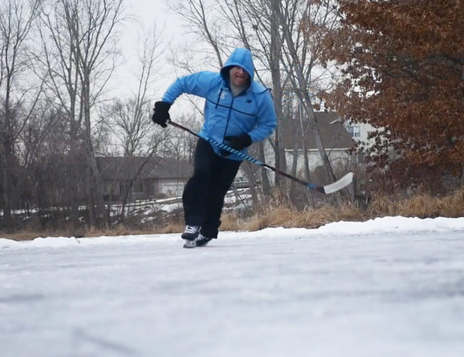 Pond Hockey Fun - Living the Kirk Life